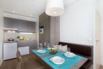 Kitchen, Toison d'Or Serviced Apartments, Brussels