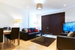 Living Room, Clarendon Road Serviced Apartments, Watford