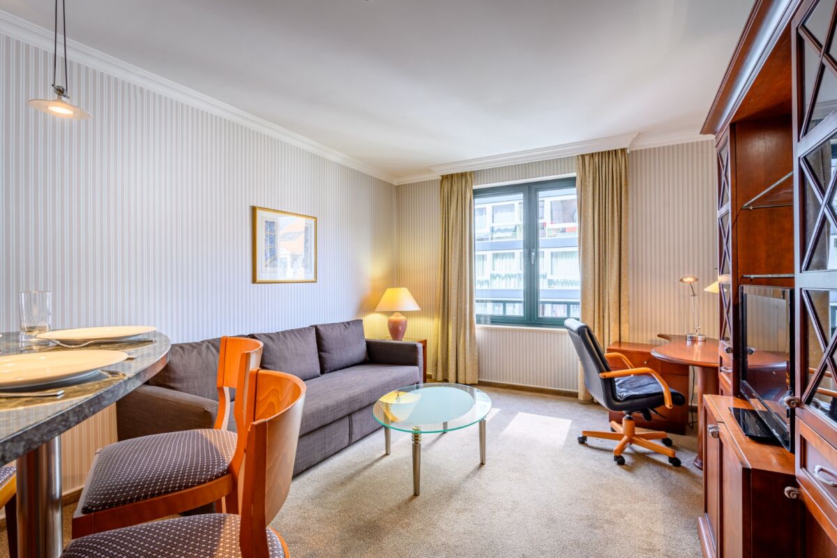 Living Area, Serviced Apartments, Square Ambiorix, Brussels