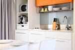 Kitchennette, B-aparthotel Grand Place, Serviced Apartments, Brussels
