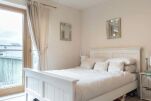 Bedroom, Harrow Road Serviced Apartment, Kensal Green