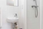 En-suite shower room, Harrow Road Serviced Apartment, Kensal Green