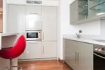 Kitchen, Cranley Mews Serviced Apartment, Kesington