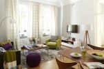 Living room, Villa Salve Serviced Apartments, Hamburg