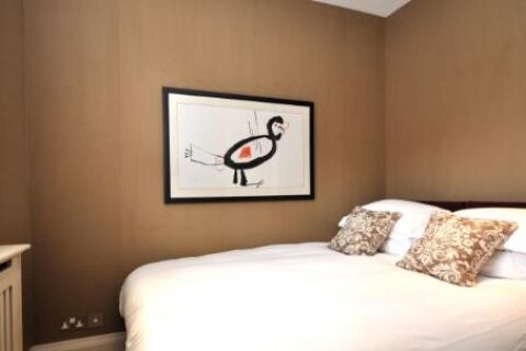 Bedroom, First Street Serviced Apartments, Knightsbridge, London