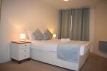 First Bedroom, Ashleigh Court Serviced Apartments, Watford