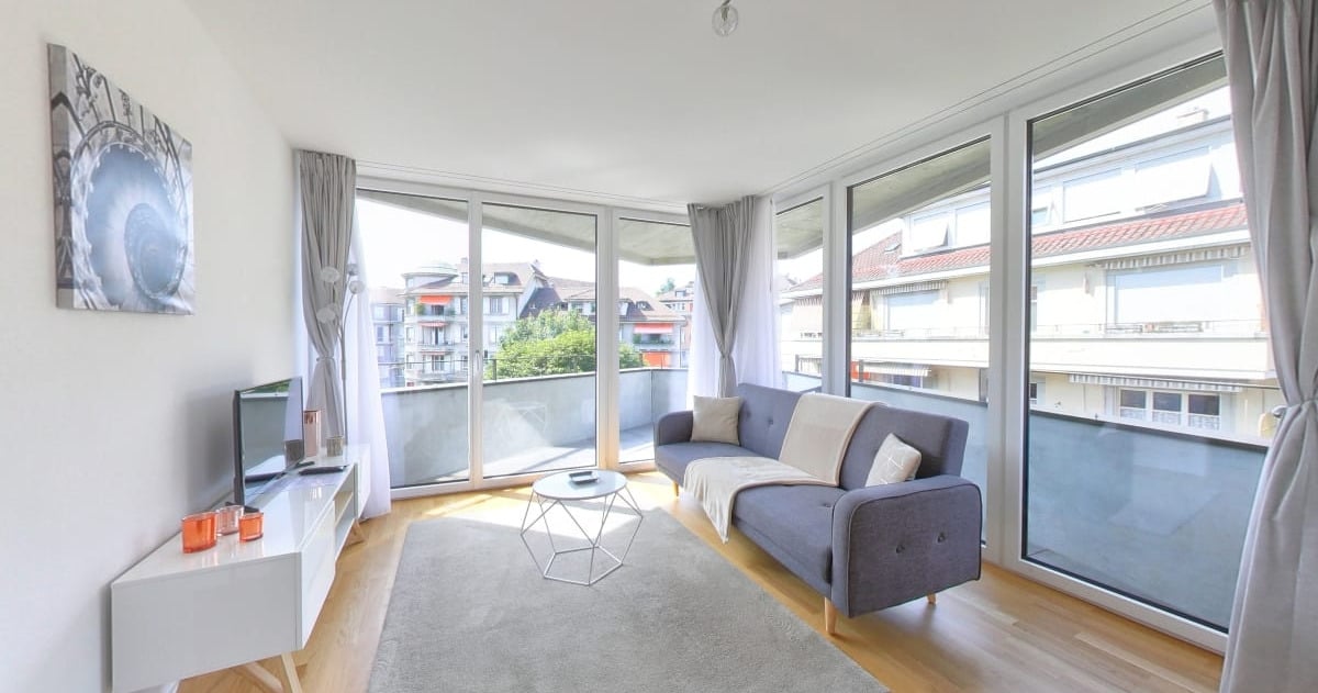 Montchoisi Apartments in Lausanne Situ