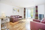 Living Room, Lanes Serviced Apartments, Yeovil