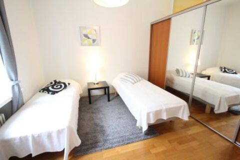Bedroom, Fredrikinkatu 30 Serviced Apartment, Helsinki