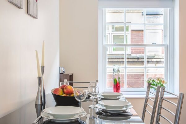 Dining Area, Artillery Lane Serviced Apartments, The City of London