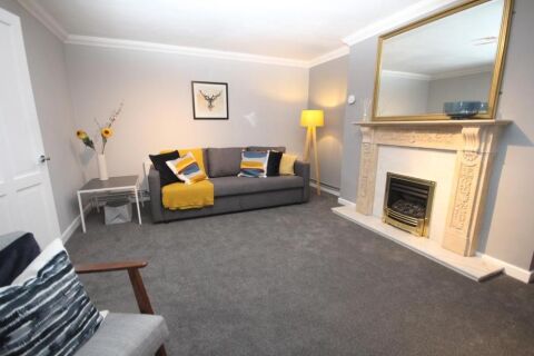 Living Area, The Garden Serviced Apartment, Leamington Spa