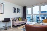 Living Room, Nacovia Serviced Apartments, Fulham, London