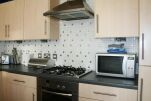 Kitchen, Lynedoch Serviced Apartments, Glasgow