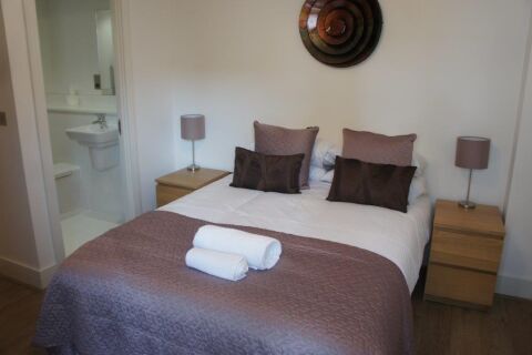 Bedroom, Dyke Road House Serviced Apartments, Brighton