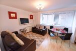 Sitting Area/Lounge, City Centre Serviced Apartments in Manchester