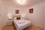 Bedroom, City Centre Serviced Apartments in Manchester