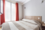 Bedroom, Serviced Apartments, Paris