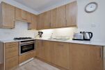 Kitchen, 6 - 8 St Christophers Place Serviced Apartments, London