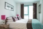 Bedroom,Cardinal Place Serviced Apartment, Woking