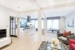 Open Plan Living Area, Kensington Serviced Apartments, Kensington