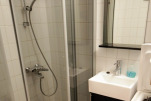 Bathroom, Hietalahdenkatu Serviced Apartments, Helsinki