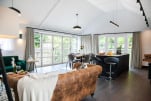 Open plan luxury kitchen / dining room