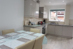 Kitchen, Rayleigh House, Serviced Accommodation