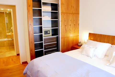 Bedroom, Ecuador Serviced Apartment, Buenos Aires
