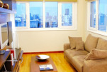 Living Area, Ecuador Serviced Apartment, Buenos Aires
