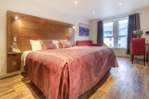 Bedroom, Holyrood Serviced Apartments, Edinburgh
