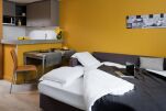 Sofa Bed in Lounge, Paris XV Serviced Apartments, Paris