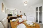 Open plan living dining area, Chariotts Place Serviced Apartment, Windsor