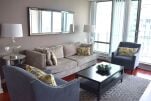 Living Room, Residences on Georgia Serviced Apartments, Vancouver