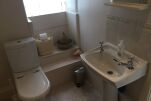 Bathroom, Crofters Cottage Serviced Accommodation, Sherborne
