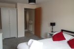 Bedroom, first floor two bedroom apartment. Crawley apartment