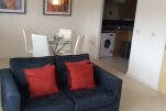 Living Area, Anchorage Serviced Apartment, Portishead
