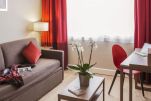 Living Room, St Genis Pouilly Serviced Apartments, Thoiry