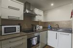 Kitchen 2  bed apartment, Templar House, Serviced Accommodation, Leicester