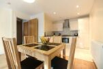 Dining Area and Kitchen, Lodge Drive Serviced Apartments, Enfield, London