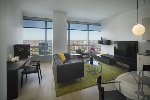 AKA University City Residences , Philadelphia, Pennsylvania - Living Room