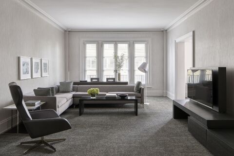 Living Room, AKA Rittenhouse Square Residences, Philadelphia PA 