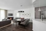 Kitchen / Dining Room, Beverly Hills Residences, Beverly Hills, CA 