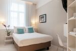 Bedroom, Léon Spilliaertstraat Serviced Apartments, Ostend