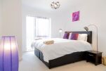 Bedroom, Central West Serviced Apartments, Cambridge