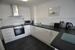 Kitchen, Marina Mews Serviced Apartment, Hull