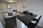 Kitchen, Marina Mews Serviced Apartment, Hull