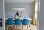 Dining Kitchen with French Windows to Garden