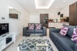 Living Room - Three Bedroom Apartment 