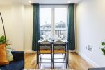 Dining table- seats up to 4 people