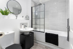 Bathroom- bath and shower